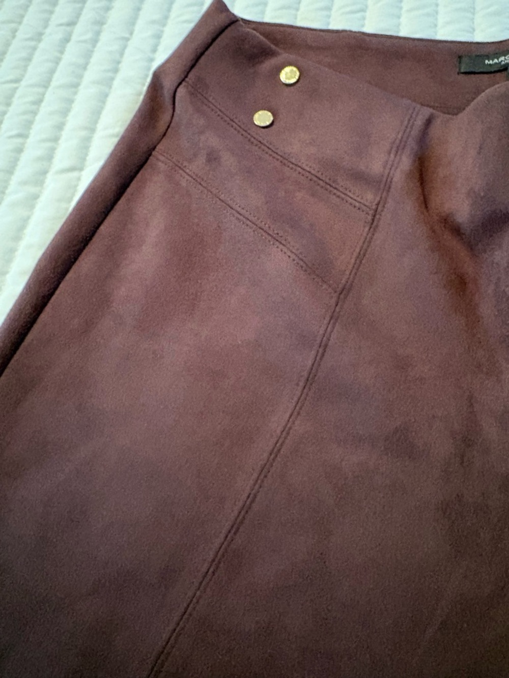 Marc New York Womens Brown Dress Pants - Classic Tailored Fit - Picture 4 of 4